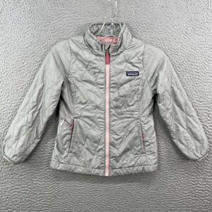 Patagonia Puffer Jacket Kids XS 5-6 Primaloft Insulated Outdoor Winter Hike Camp